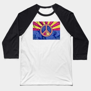 Arizona Peace Flag Baseball T-Shirt